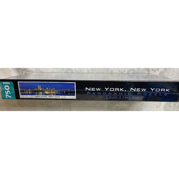 New York Panoramic BGI Buffalo Games 2000 World Trade Cent 750 Jigsaw Puzzle NIB - Picture 5 of 10